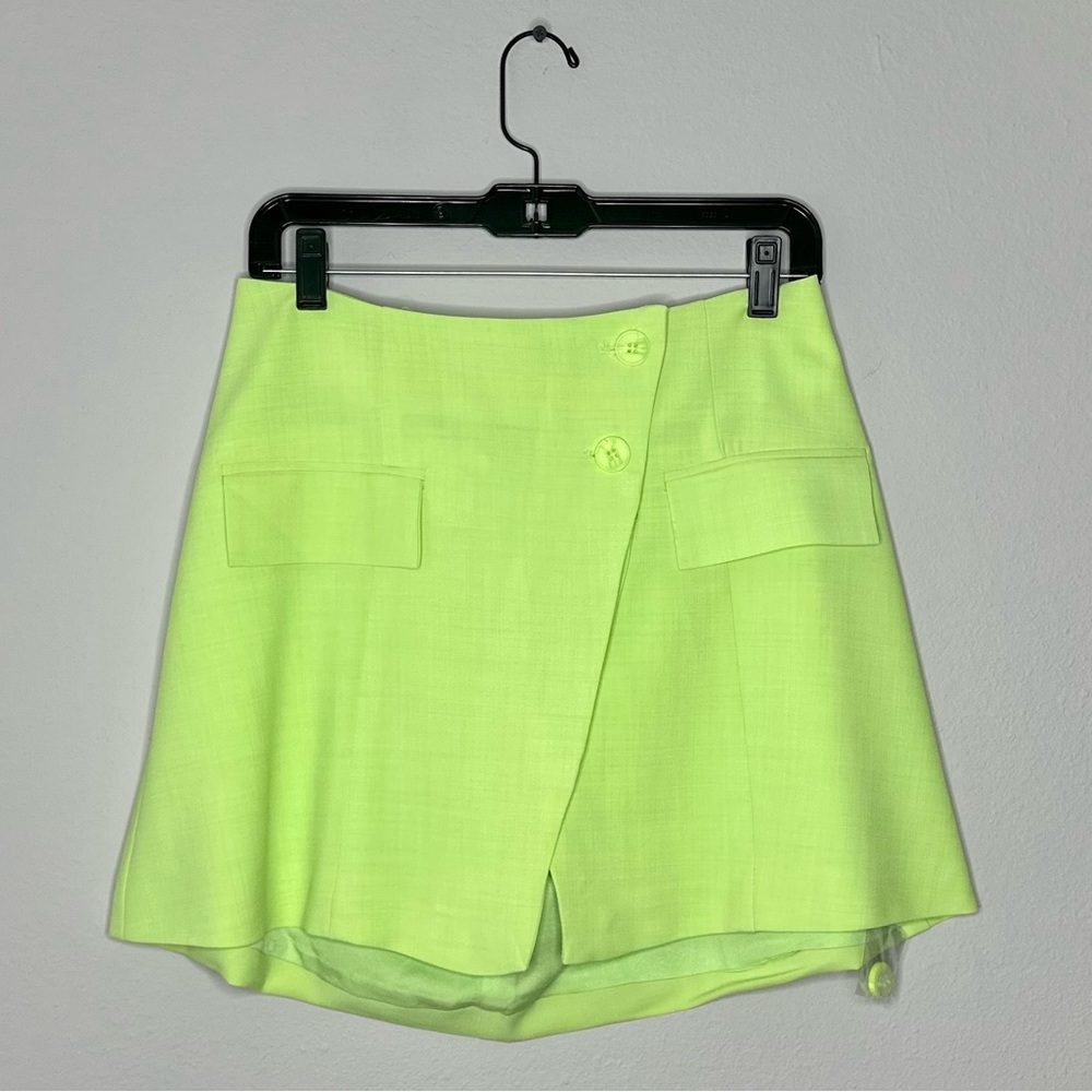 WeWoreWhat Lime Skirt